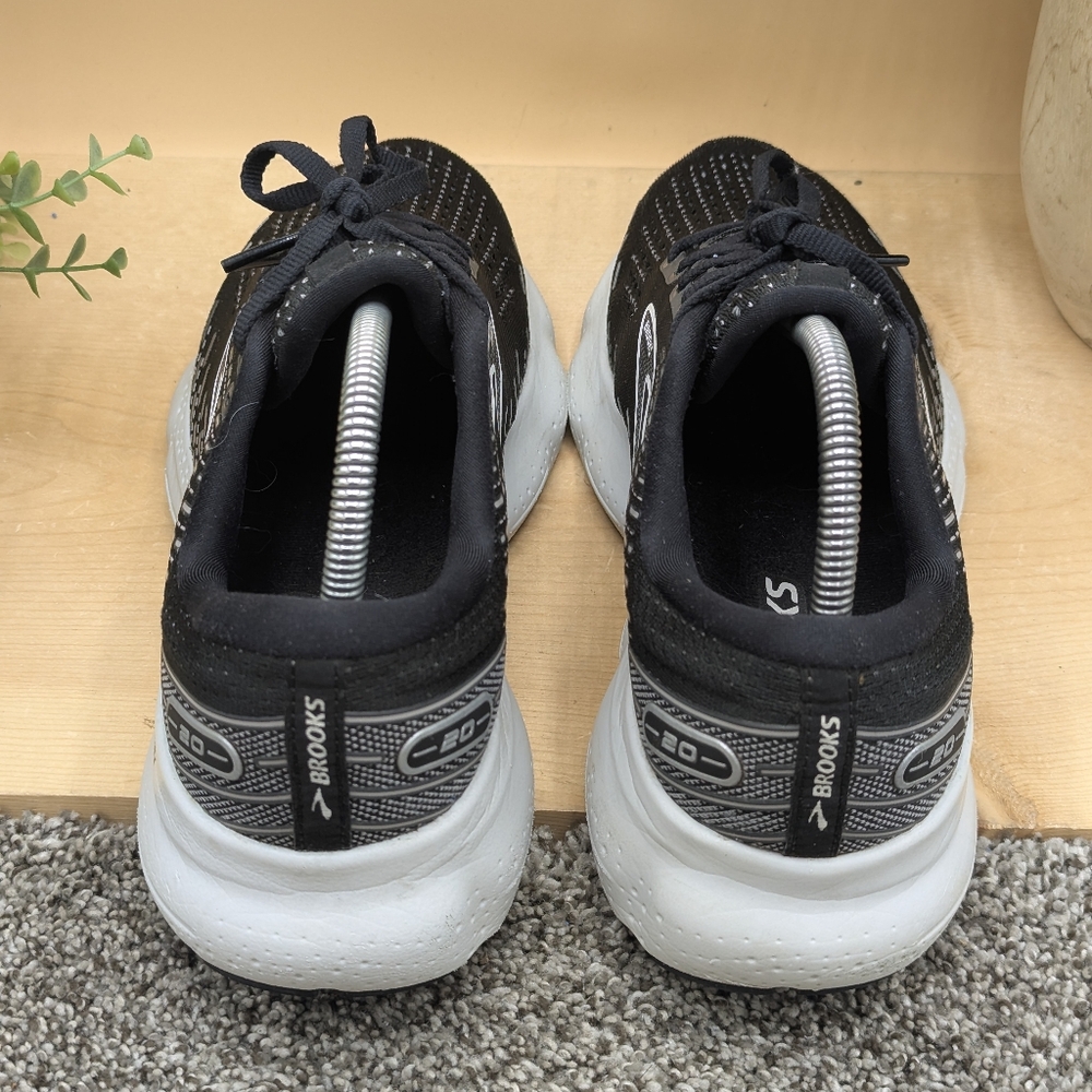 Brooks Glycerin 20 Black Women's Size 9D (Wide) Running Walking Shoes - Picture 4 of 7